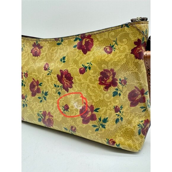PATRICIA NASH Betta floral leather shoulder crossbody bag -Western Lace (Defect) - Picture 12 of 12